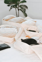 Load image into Gallery viewer, OG Organic Cotton Travel Packing Cubes Individual Sizes - Natural | SECONDS AND SAMPLE SALE