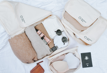 Load image into Gallery viewer, OG Organic Cotton Travel Packing Cubes Individual Sizes - Natural | SECONDS AND SAMPLE SALE