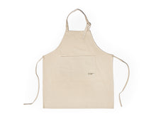 Load image into Gallery viewer, Canvas Apron - Organic Cotton, natural beige.