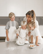 Load image into Gallery viewer, Organic Cotton Canvas Apron Matching Adult and Child Set | SECONDS AND SAMPLE SALE