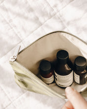 Load image into Gallery viewer, Toiletry Bag | Texon Vogue (Moss Green)