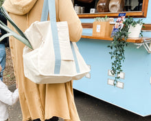 Load image into Gallery viewer, WEEKEND CARRY ALL - BLUESTONE | SECONDS AND SAMPLE SALE