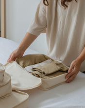 Load image into Gallery viewer, Organic Cotton Packing Cubes Individual Sizes | SECONDS AND SAMPLE SALE