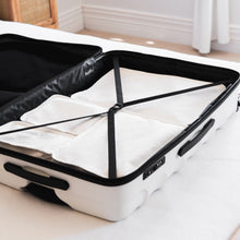 Load image into Gallery viewer, Organic Cotton Travel Packing Cubes 4 Pce Set - Off White
